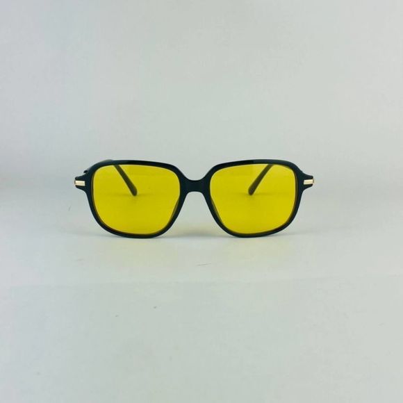 COPY - Black square frame and yellow - Picture 1 of 3